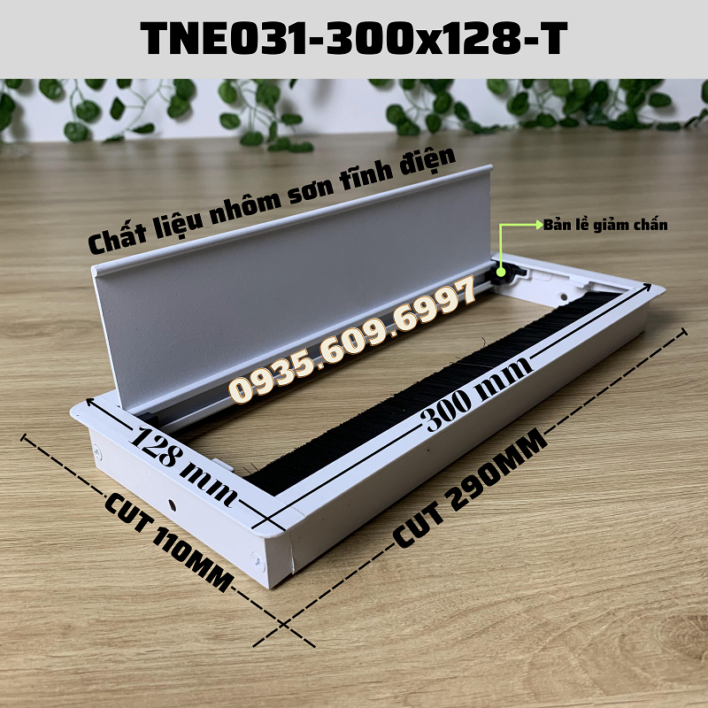 nắp hộp điện âm bàn TNE031-300x128