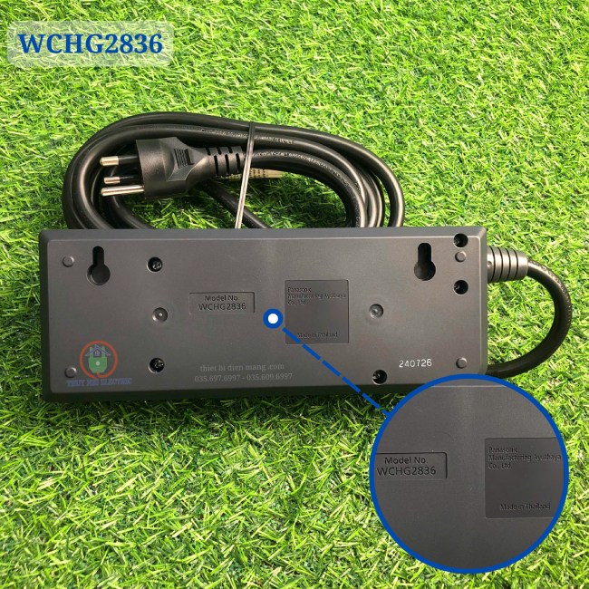 Ổ Cắm dây dài 3m Panasonic WCHG2836