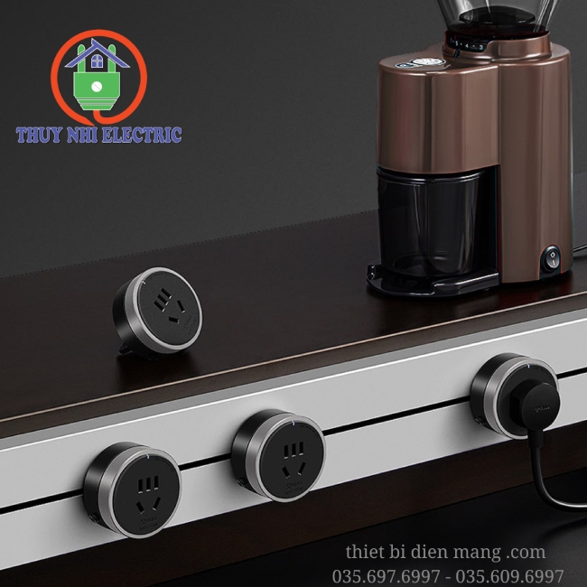 Ổ cắm điện ray trượt Goneo - GN-GB1-3 Tiện lợi