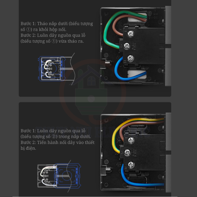 Ổ cắm điện ray trượt Goneo - GN-GB1-3 Tiện lợi
