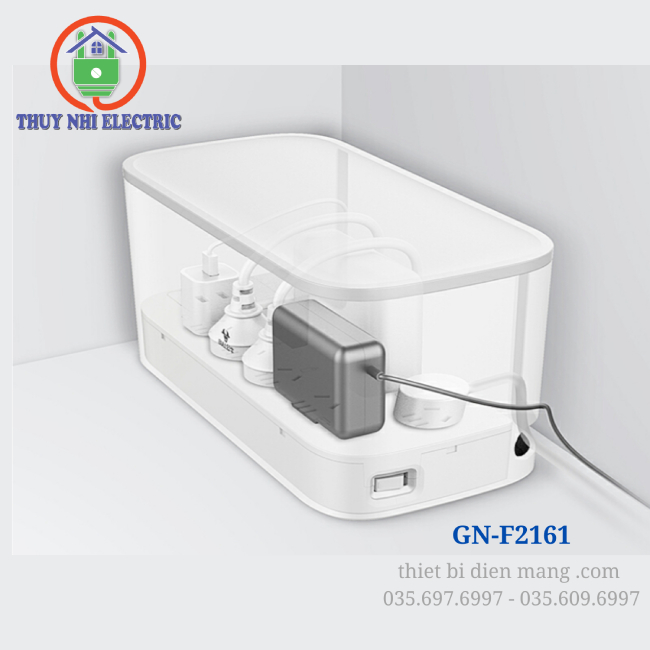  Ổ cắm hộp giấu dây Gongniu GN-F2151U