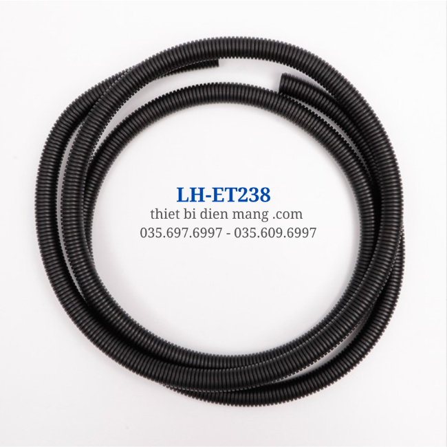 Ống Ruột Gà 16/20 Màu Đen Hòa Thịnh (LIHAN)