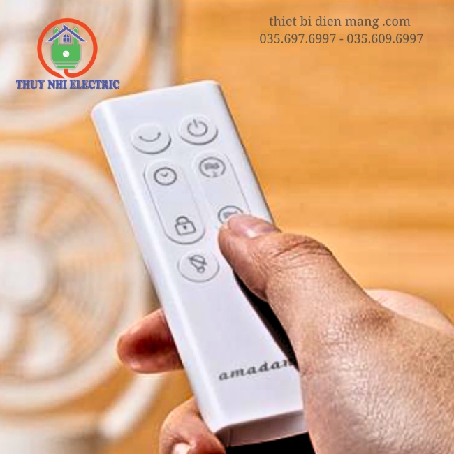 Quạt Tuần Hoàn Không Khí Amadana 3 Đầu