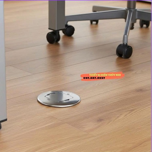 lắp đặt hộp ổ điện âm sàn Sinoamigo SOB-2ZNC chính hãng