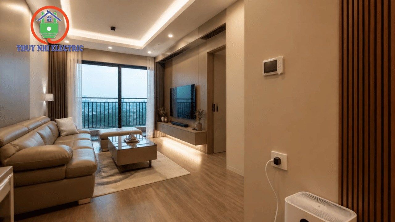 Hệ thống đèn LED và ổ cắm thông minh giúp tối ưu điện năng gia đình