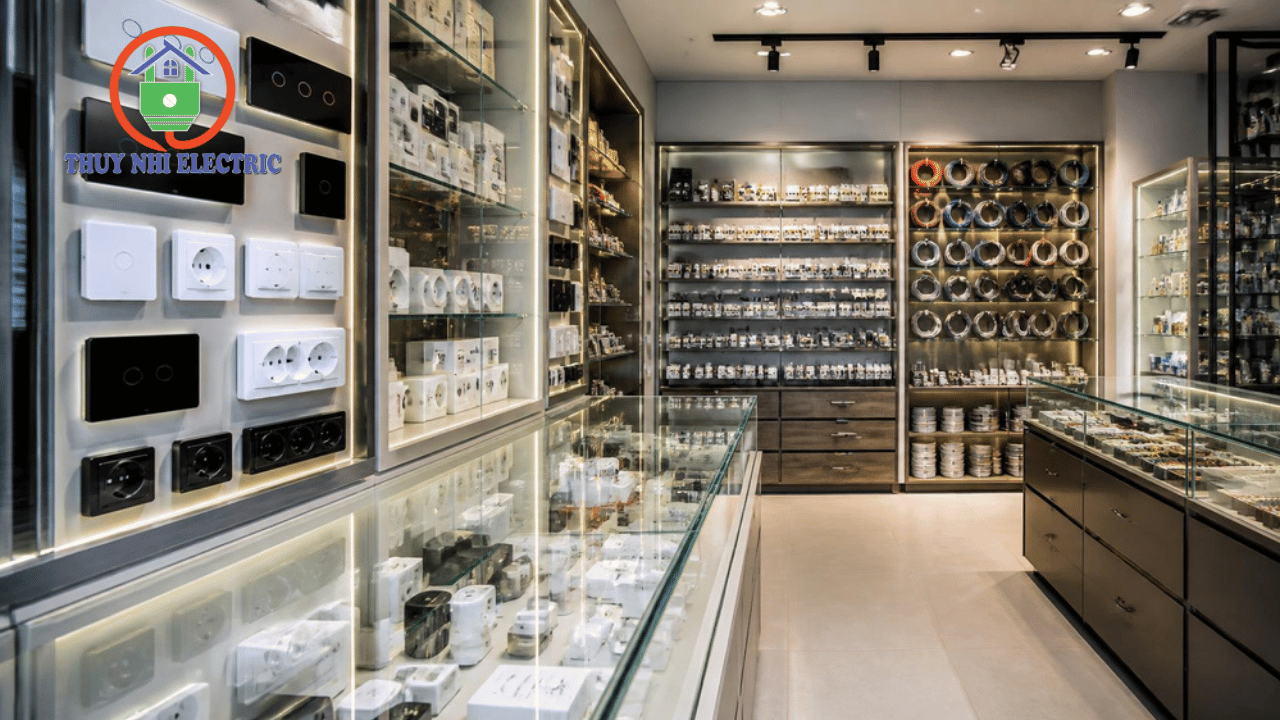 Showroom Thiết bị điện Thúy Nhi cung cấp công tắc thông minh Tuya Sonoff chính hãng