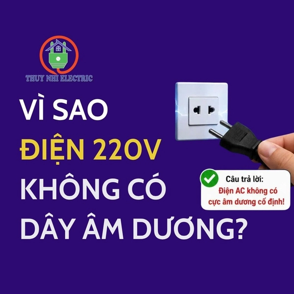 Vì Sao Điện 220V Không Có Dây Âm Dương?