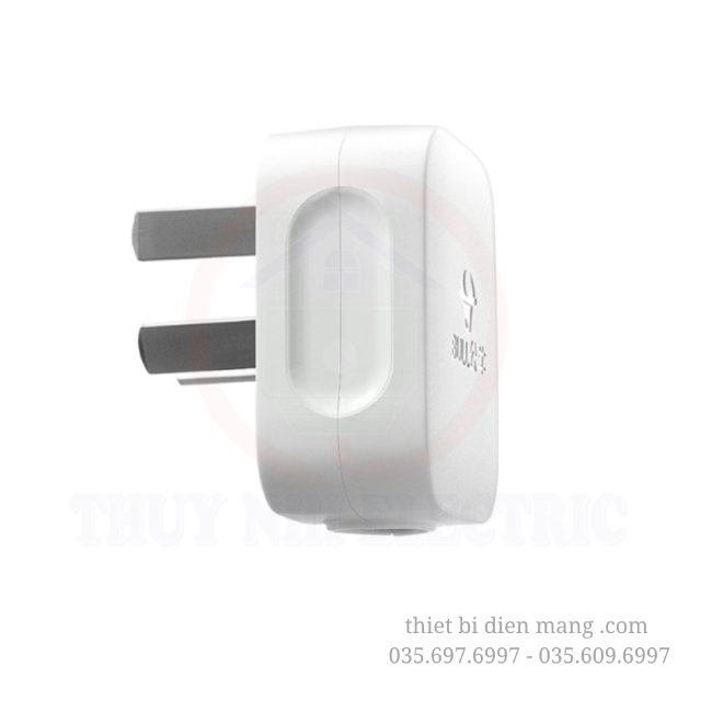 Phích Cắm Công Suất Lớn 3 chân dẹp Gongniu GNT-16(N)