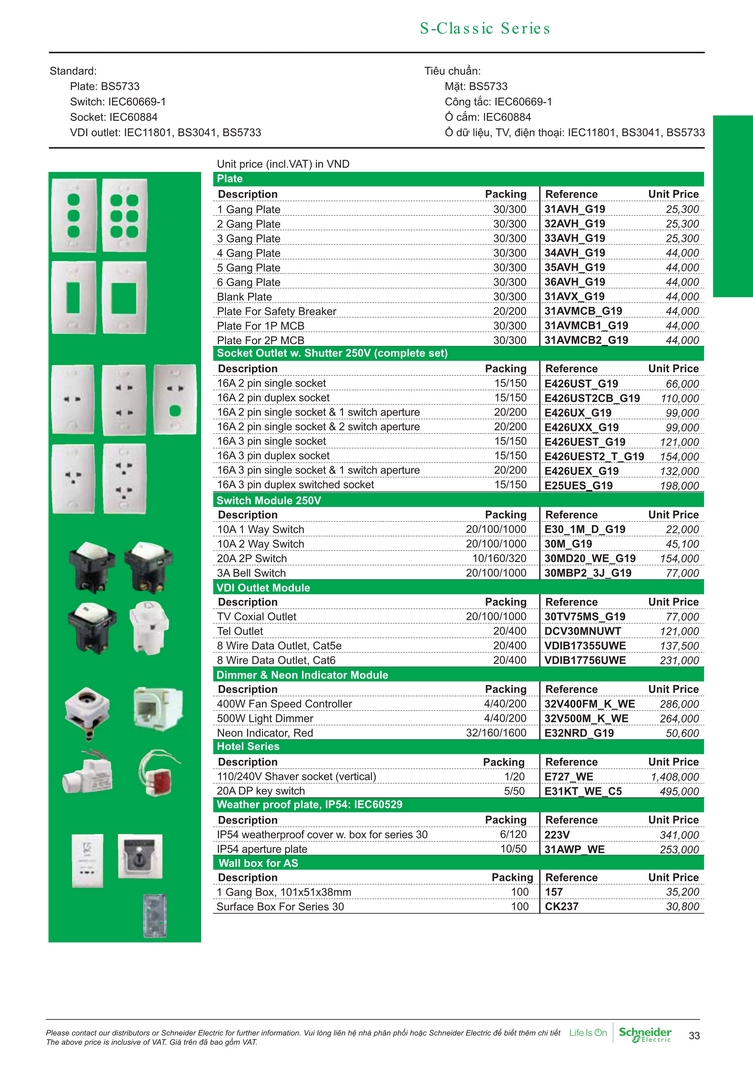 Catalogue Schneider Master (Tất cả sản phẩm chính hãng Schneider electric)