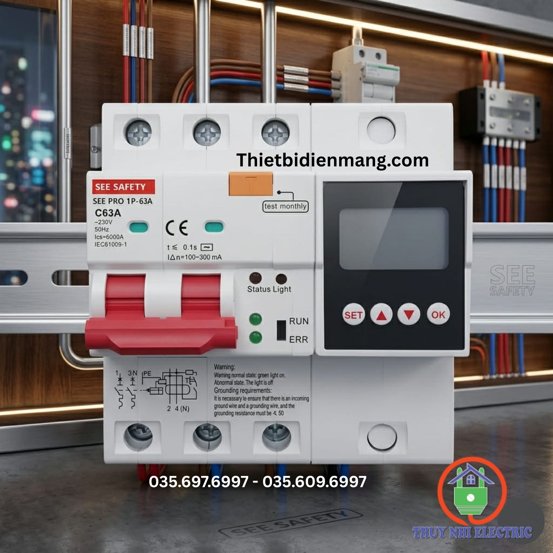 Aptomat 15A chịu tải bao nhiêu Watt và cách tính chuẩn