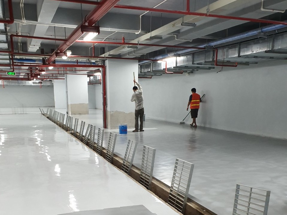 Sơn epoxy chống thấm son epoxy pu cho nhà tắm và bếp