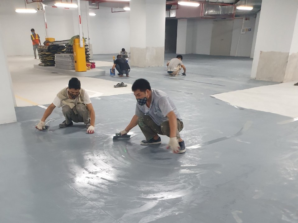 Khám phá quy trình thi công sơn nền Epoxy đạt tiêu chuẩn