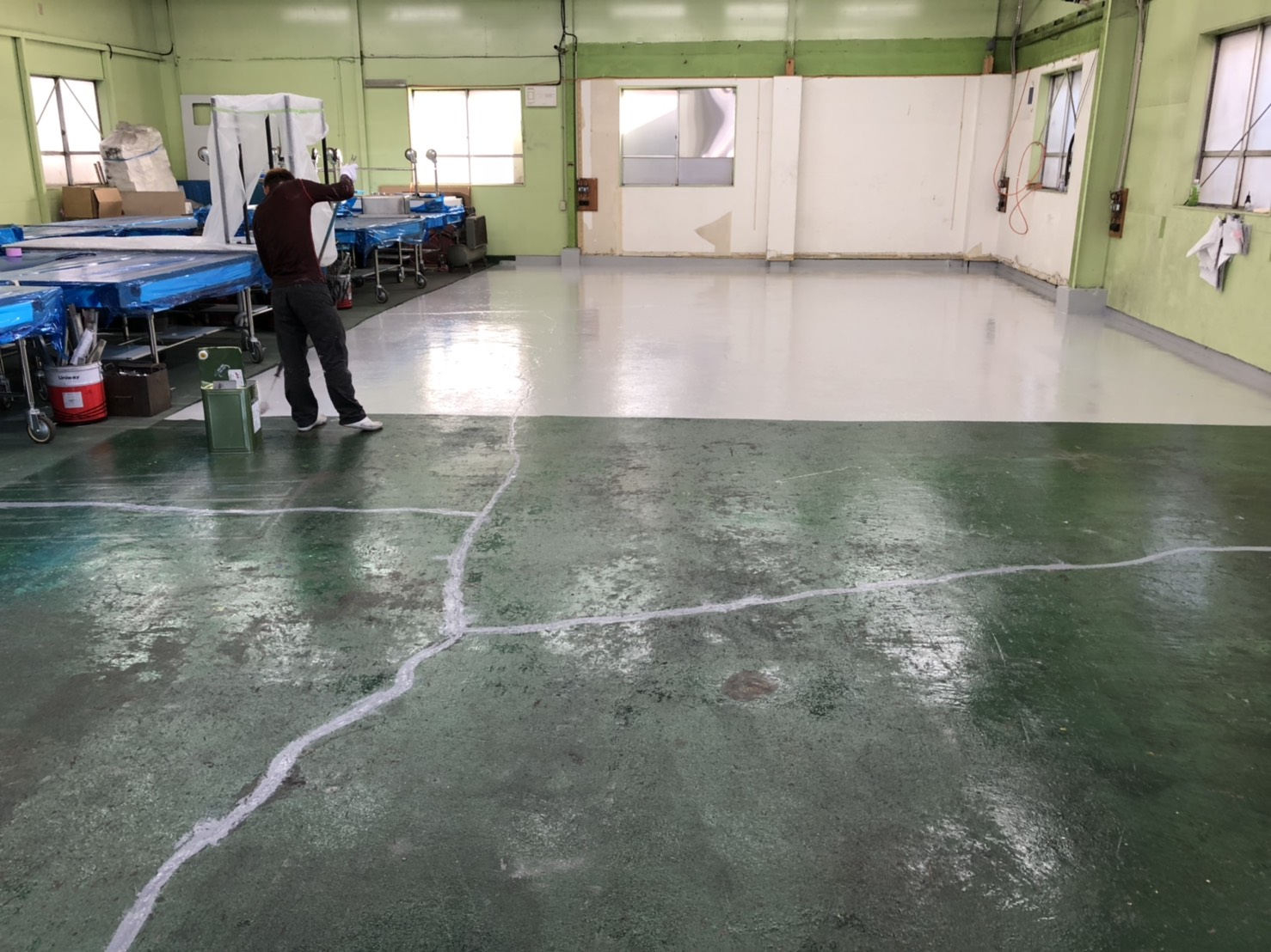 sơn nền nhà xưởng