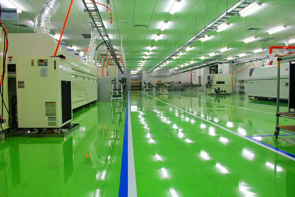 Sơn epoxy 2 thành phần đem lại tính thẩm mỹ cao cho công trình