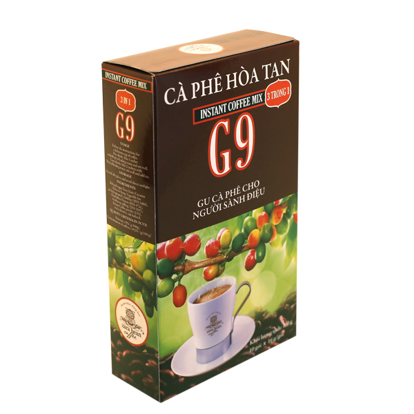 COMBO CÀ PHÊ HÒA TAN 3 IN1-G9 Zara Bean Coffee