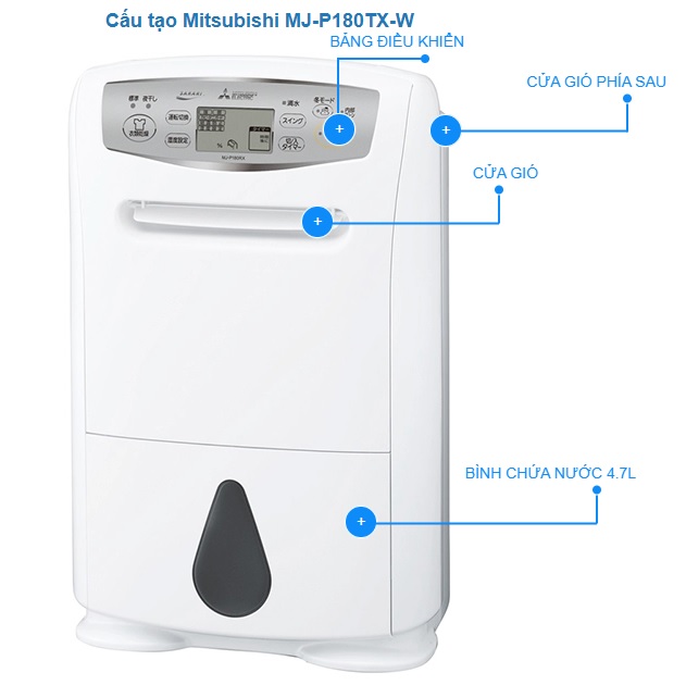 新品】三菱 衣類乾燥除湿機 MJ-P180TX-W 未使用 洗濯 室内干し 