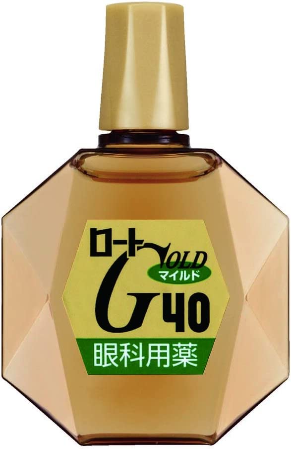 THUỐC NHỎ MẮT ROHTO GOLD 40 MILD 20ML KHÔNG CAY DÀNH CHO NGƯỜI CAO TUỔI - 4987241136865