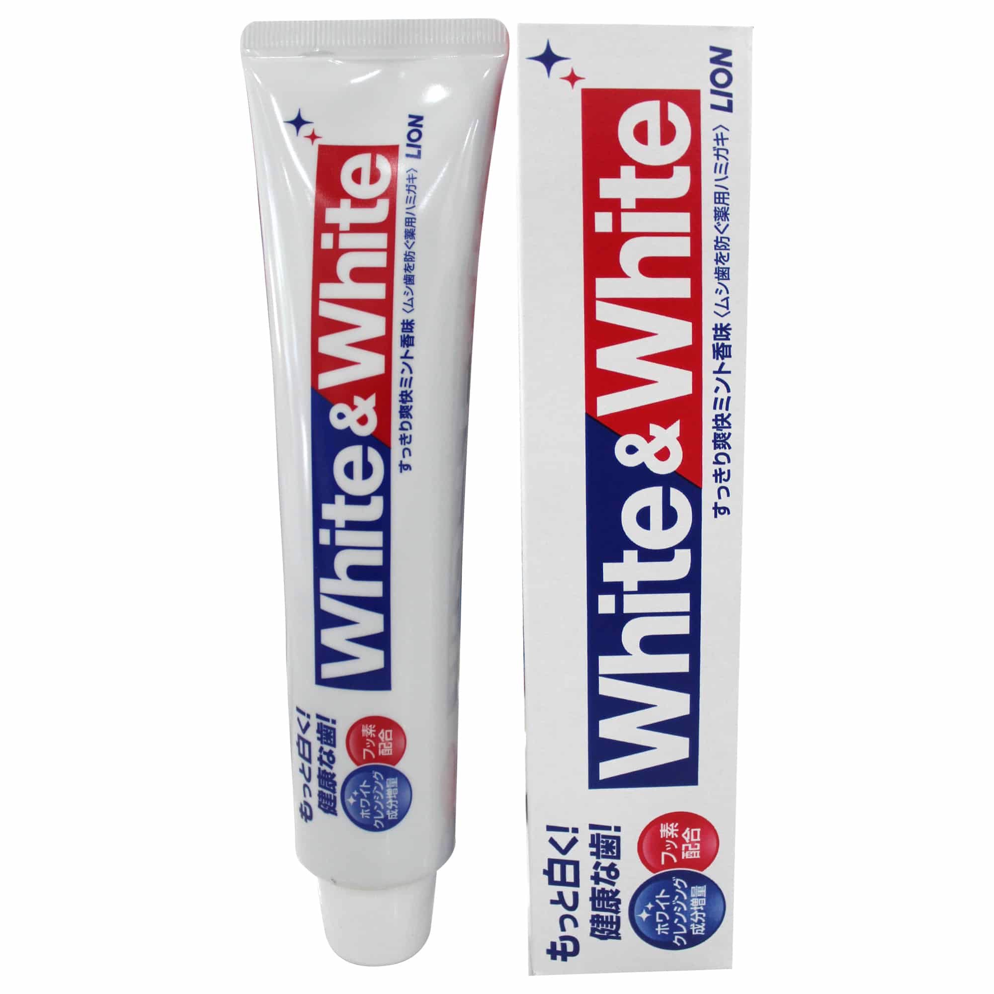 KEM ĐÁNH RĂNG TRẮNG RĂNG WHITE&WHITE 150G - 4903301186403 Shop Nhật nội địa Hạ Long