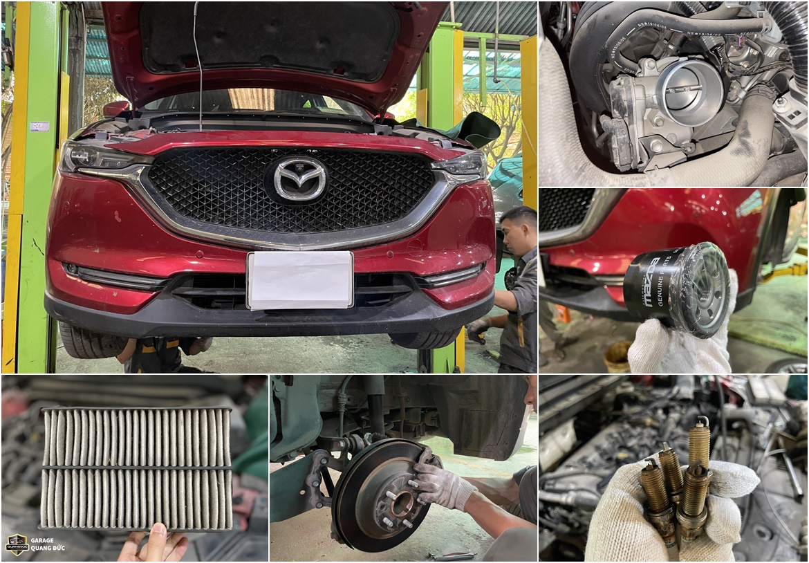 BẢO DƯỠNG ĐỊNH KỲ 1 VẠN MAZDA CX5 2020 BAO NHIÊU TIỀN?