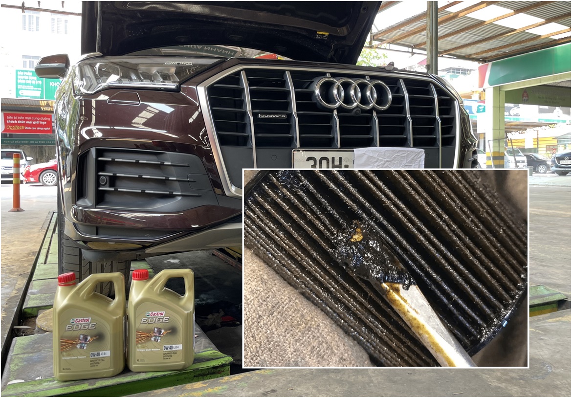 Bao nhiêu km thì thay dầu nhớt, lọc nhớt cho Audi Q7?