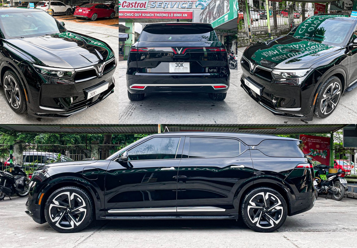Sơn lại toàn bộ xe VINFAST VF9 - Tân trang diện mạo như mới