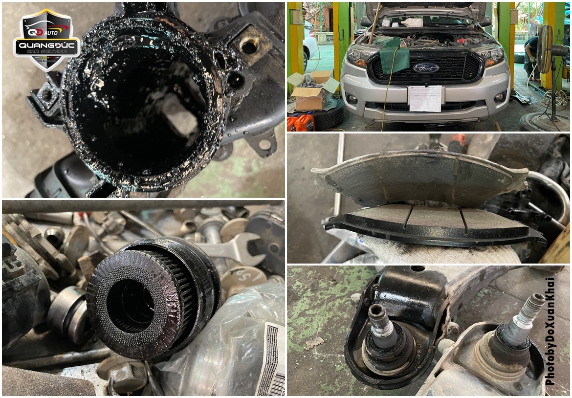 BẢO DƯỠNG FORD RANGER CHẤM DỨT TIẾNG KÊU LẠ DƯỚI GẦM, HIỆN TƯỢNG HAO XĂNG