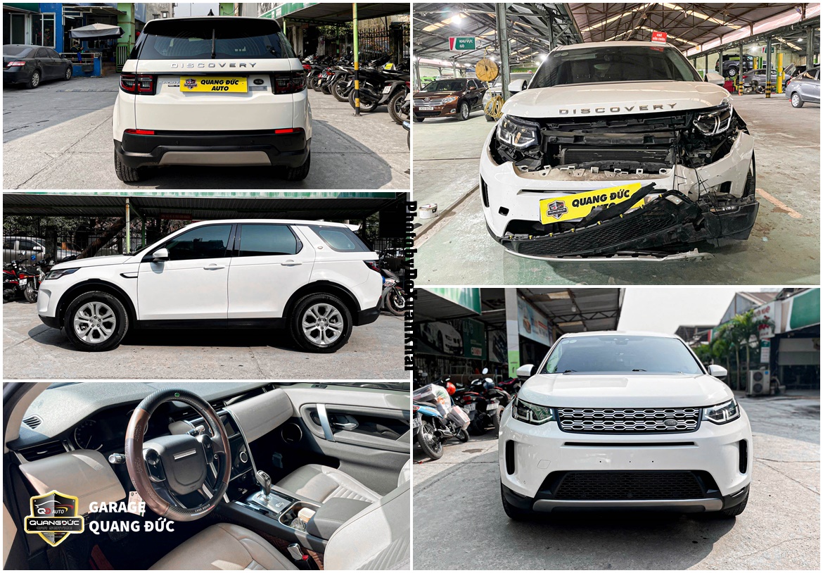 PHỤC HỒI LANDROVER RANGE ROVER DISCOVERY SPORT TAI NẠN NẶNG BIẾN DẠNG SẮT XY Ở ĐÂU TỐT?