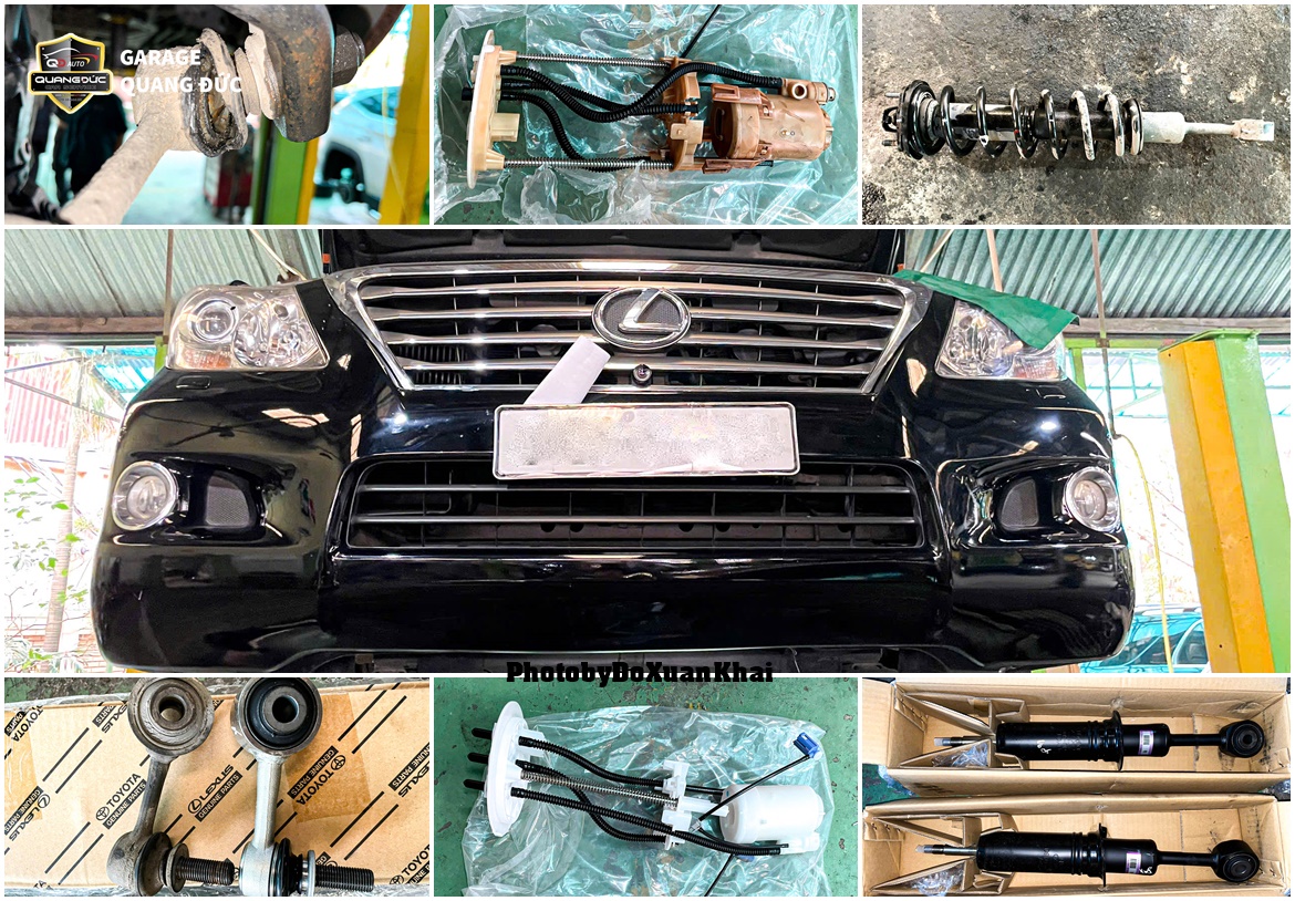 LEXUS LX570 CÓ TIẾNG KÊU LẠ DƯỚI GẦM, ĐI KHÔNG ÊM CẦN SỬA NHỮNG GÌ ĐỂ CHỮA ĐÚNG BỆNH?