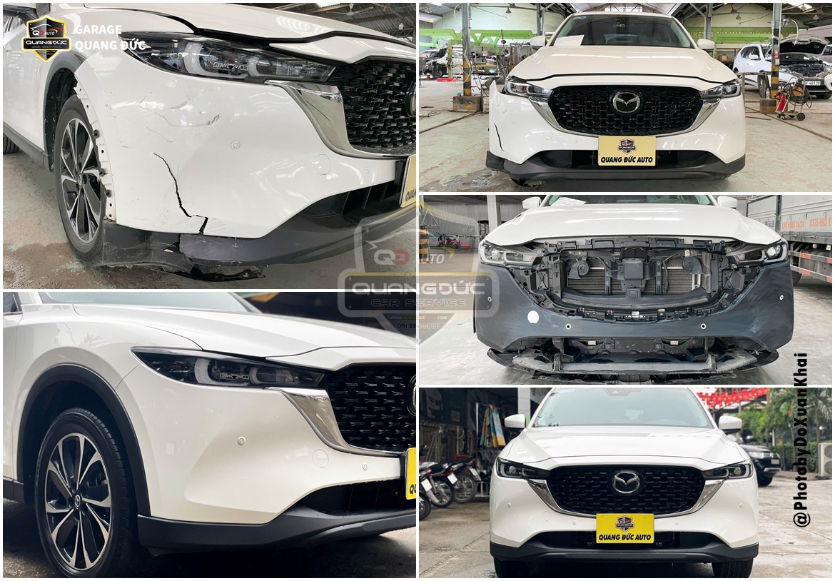 THAY CẢN TRƯỚC MAZDA CX5 SẴN HÀNG CHUẨN, BẢO HÀNH LÂU DÀI KHÔNG BONG TRÓC LỆCH MÀU
