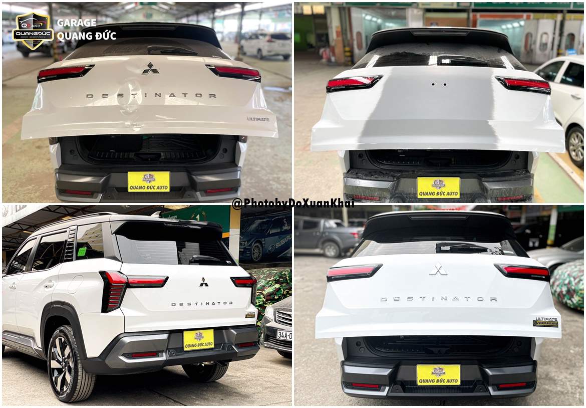 PHỤC HỒI NẮP CỐP MITSUBISHI DESTINATOR BIẾN DẠNG - NHƯ CHƯA TỪNG TAI NẠN!