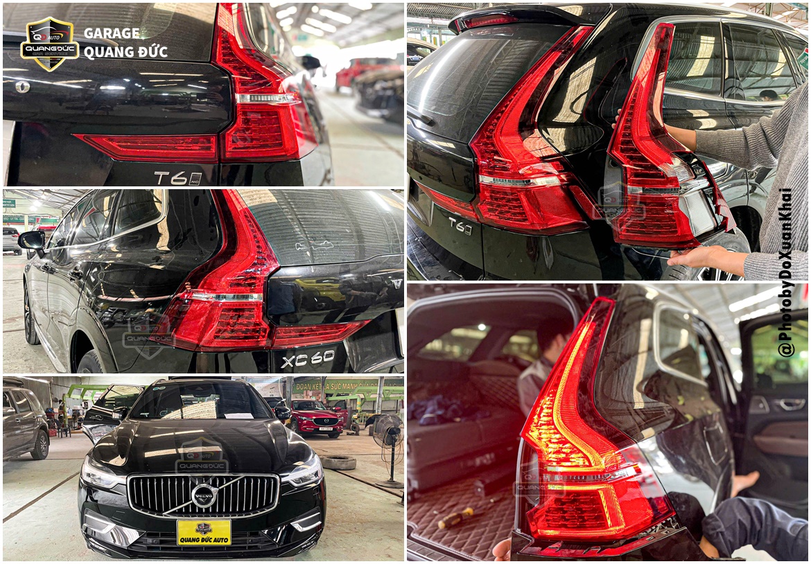 THAY ĐÈN HẬU VOLVO XC60 NHANH - CHUẨN - HỢP VÍ TẠI QUANG ĐỨC AUTO