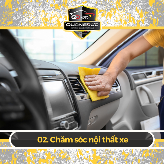 Tự chăm sóc nội thất xe đơn giản tại nhà