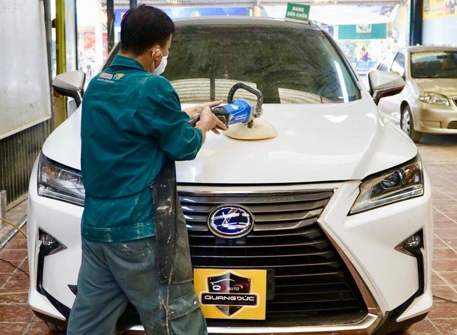 ĐÁNH BÓNG SƠN XE Ô TÔ - KINH NGHIỆM CHO XE LUÔN BÓNG ĐẸP