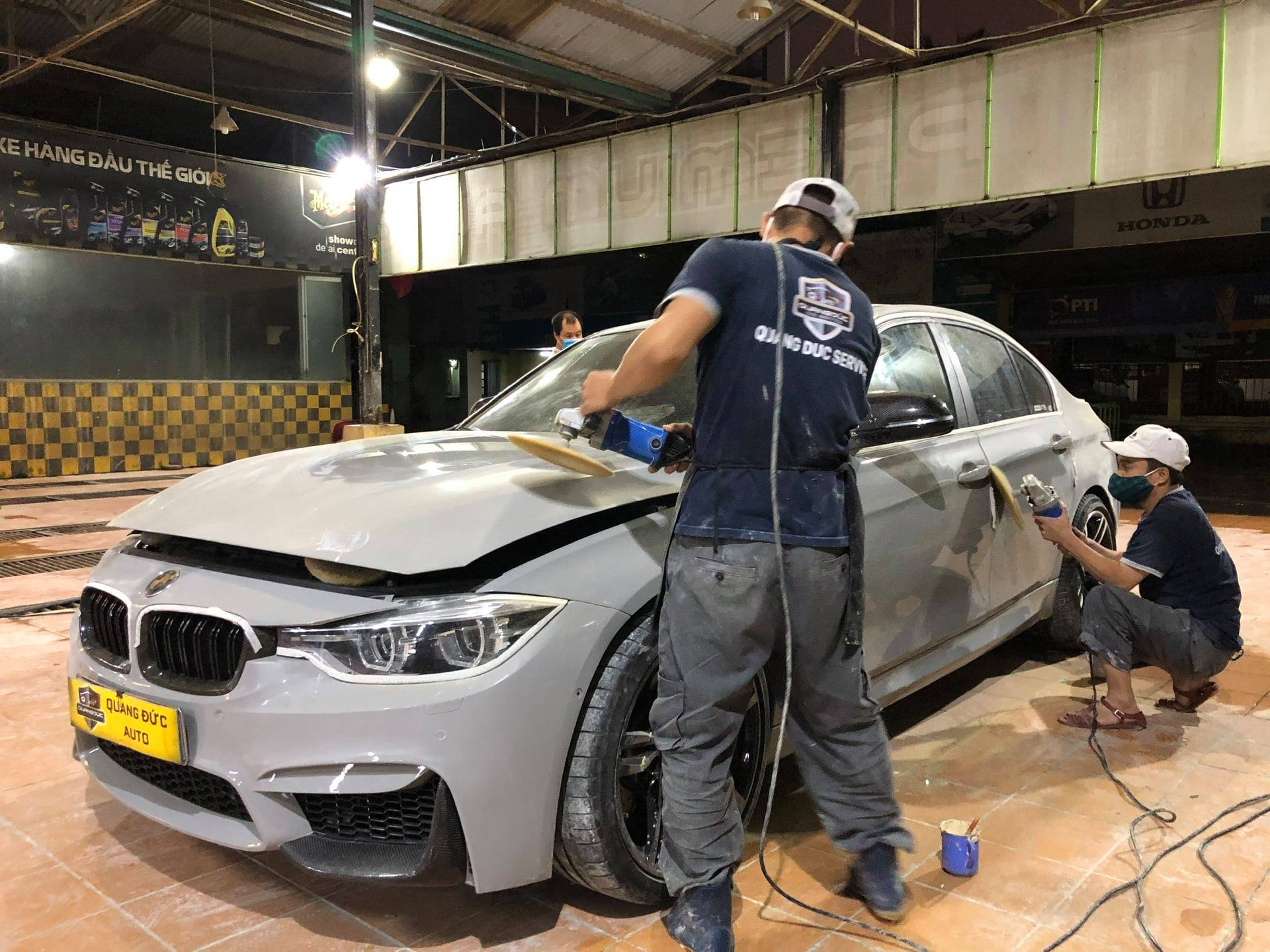 ĐÁNH BÓNG SƠN XE Ô TÔ - KINH NGHIỆM CHO XE LUÔN BÓNG ĐẸP