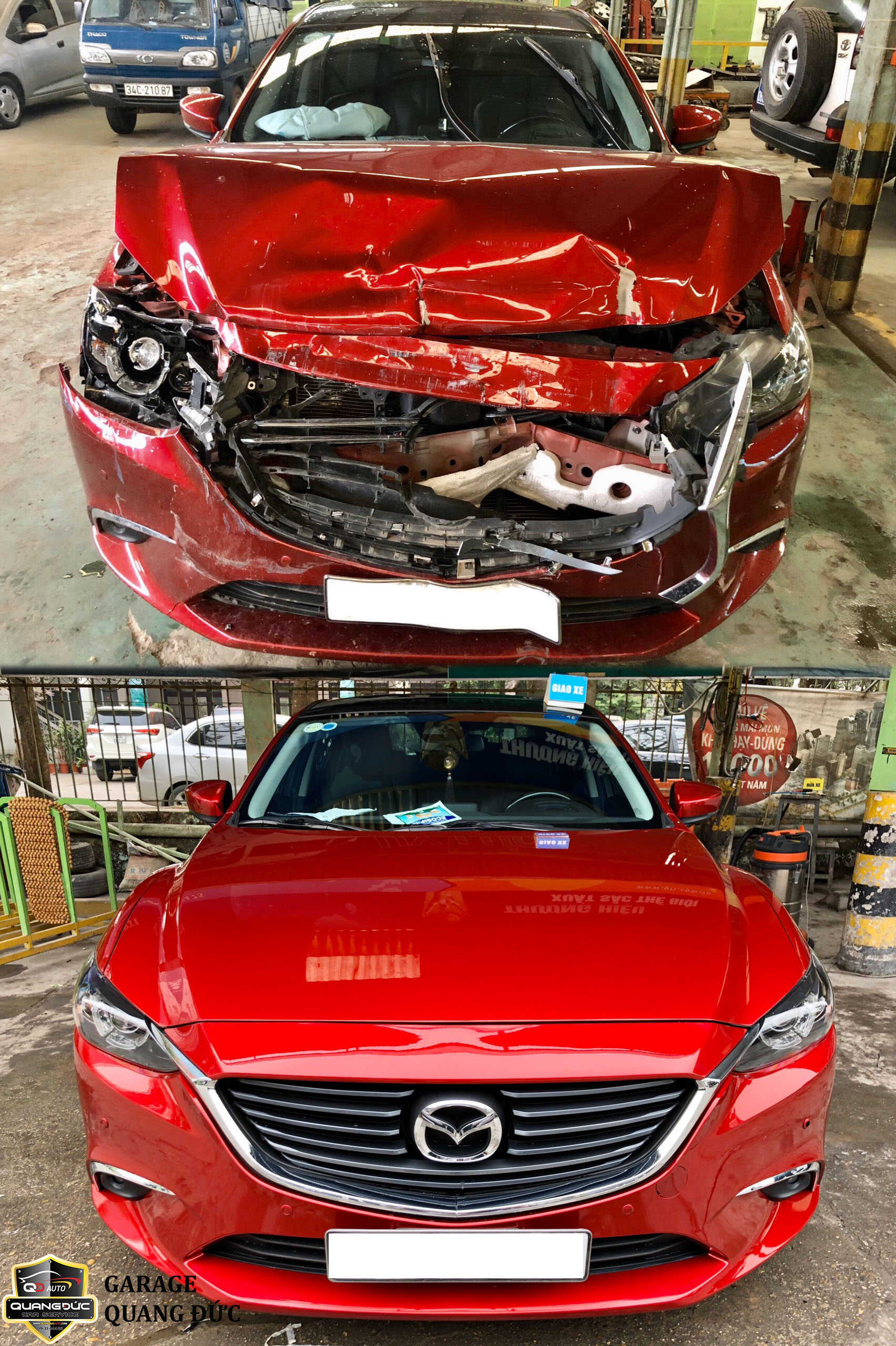 PHỤC HỒI XE VA CHẠM - TAI NẠN CÁC DÒNG XE CHÂU ÂU - XE SANG