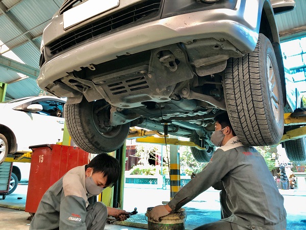 Bảo dưỡng ô tô uy tín - Chất Lượng cao tại Garage Quang Đức