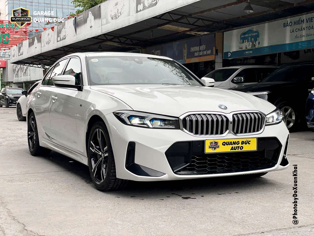 THAY ĐÈN - SƠN CẢN TRƯỚC BMW330i PHỤC HỒI VẺ ĐẸP SANG TRỌNG HIỆN ĐẠI