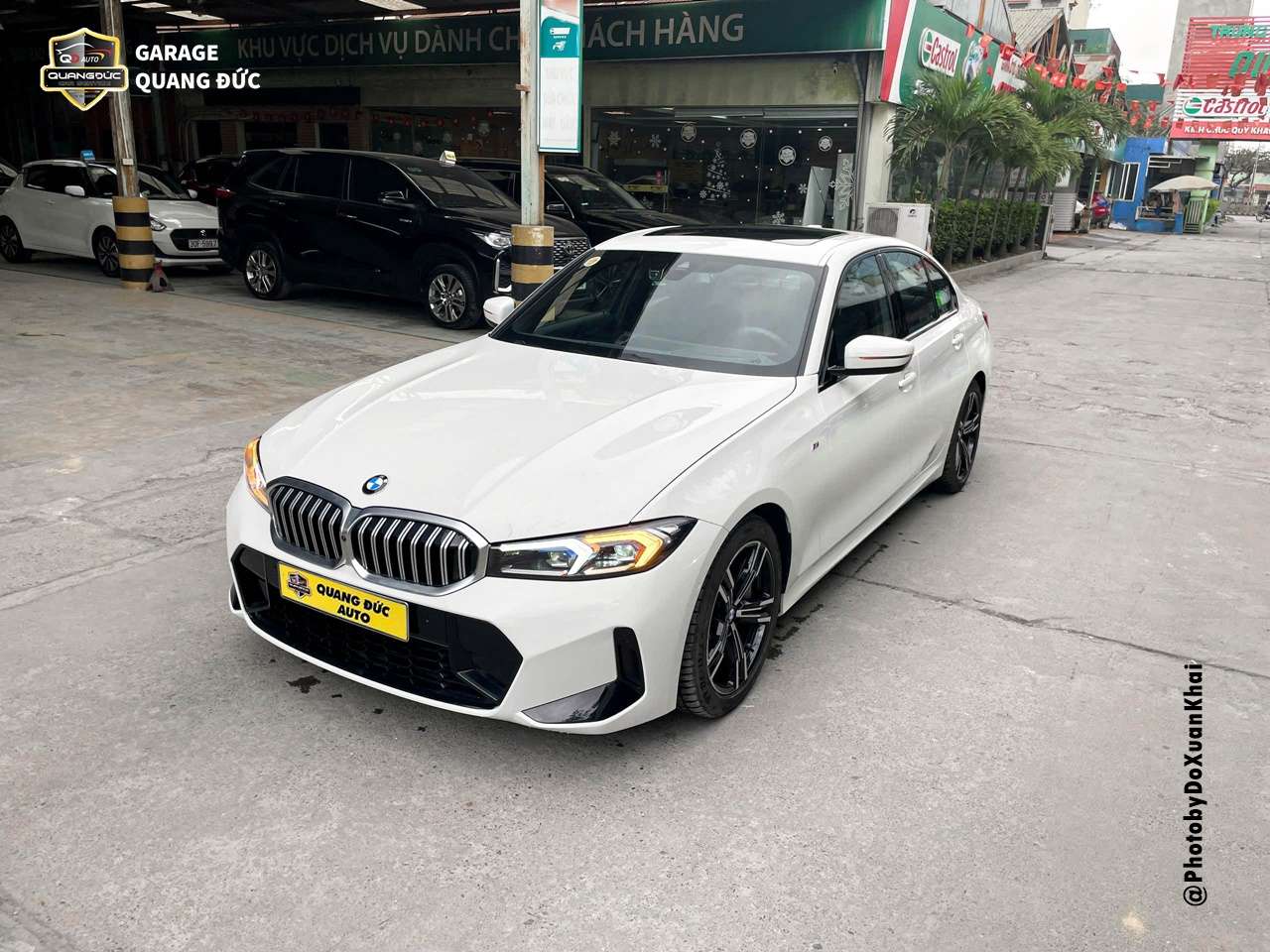 THAY ĐÈN - SƠN CẢN TRƯỚC BMW330i PHỤC HỒI VẺ ĐẸP SANG TRỌNG HIỆN ĐẠI
