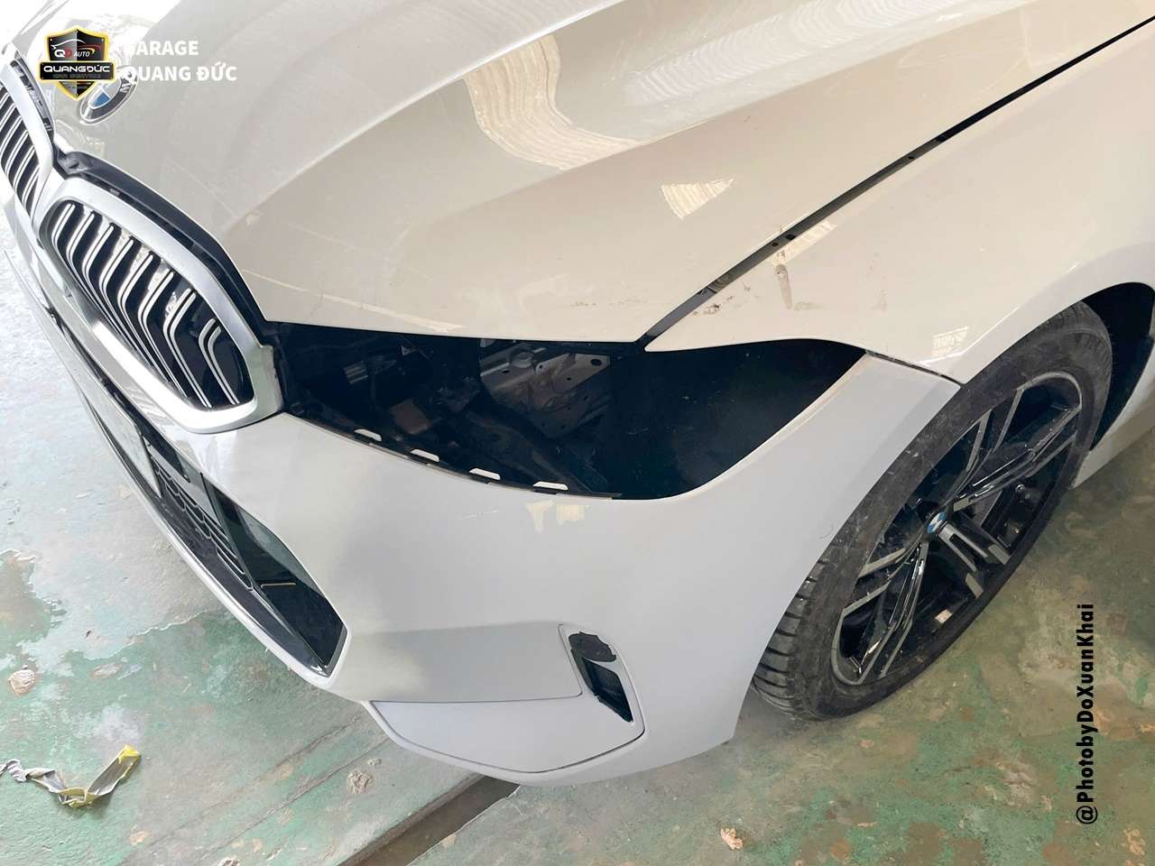 THAY ĐÈN - SƠN CẢN TRƯỚC BMW330i PHỤC HỒI VẺ ĐẸP SANG TRỌNG HIỆN ĐẠI