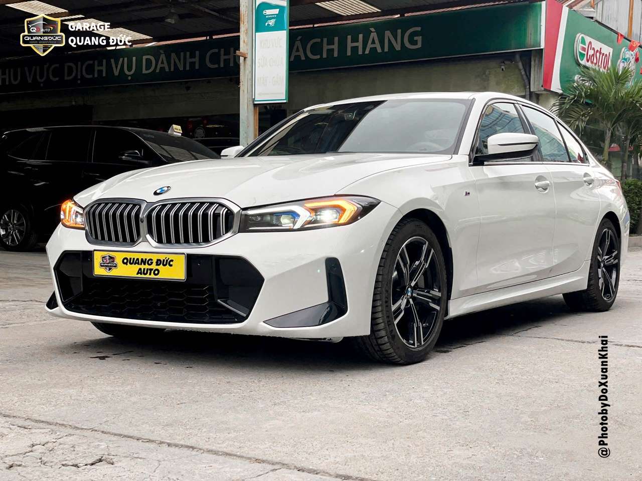 THAY ĐÈN - SƠN CẢN TRƯỚC BMW330i PHỤC HỒI VẺ ĐẸP SANG TRỌNG HIỆN ĐẠI