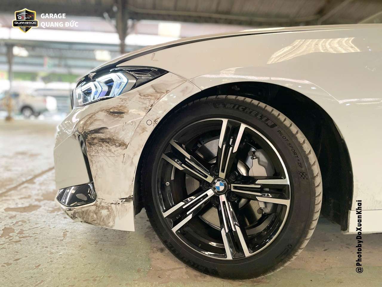 THAY ĐÈN - SƠN CẢN TRƯỚC BMW330i PHỤC HỒI VẺ ĐẸP SANG TRỌNG HIỆN ĐẠI