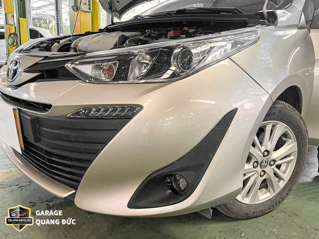 PHỤC HỒI TOYOTA VIOS 2018 BỊ TAI NẠN HƯ HỎNG PHẦN ĐẦU BUNG TÚI KHÍ
