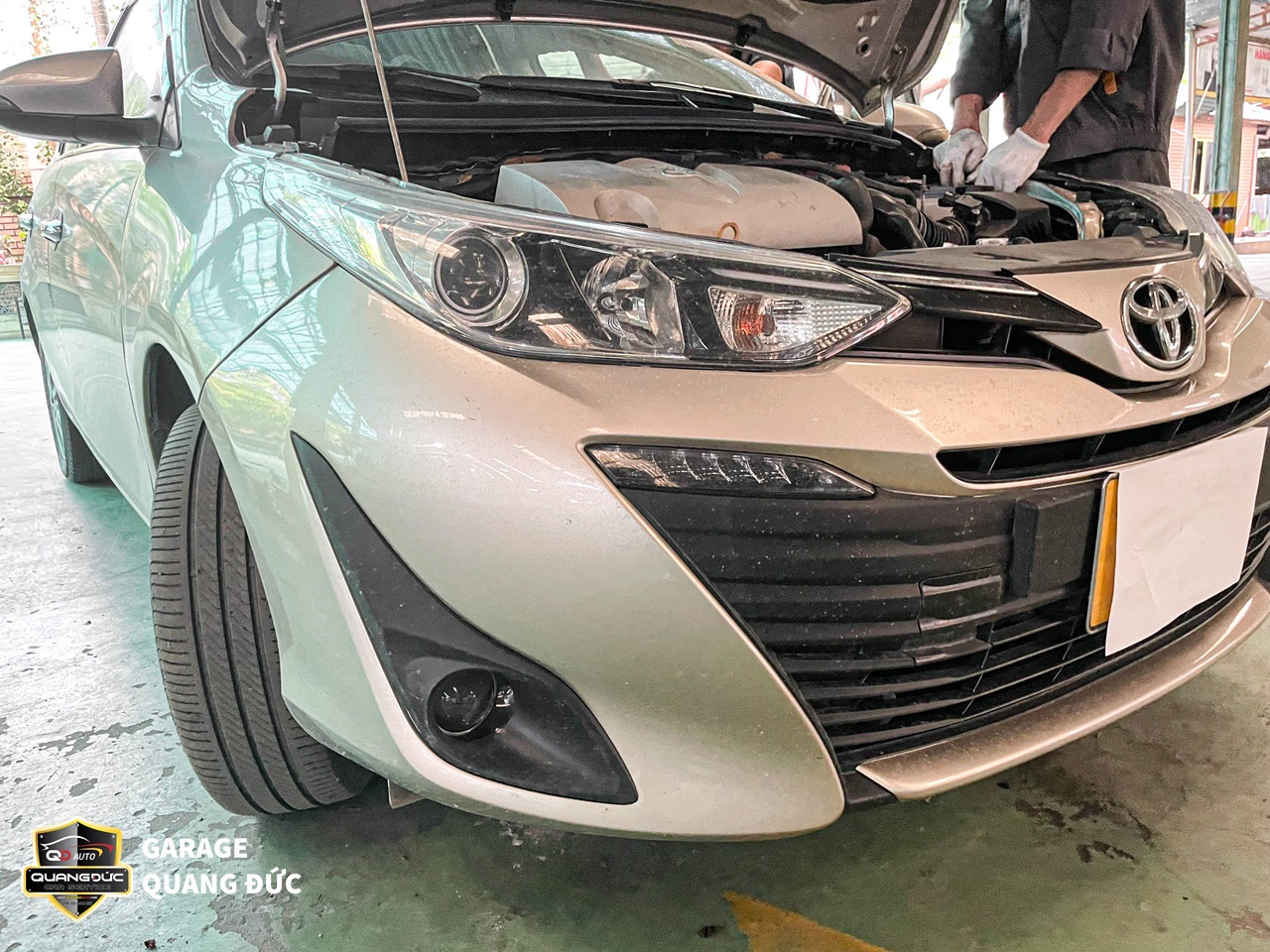PHỤC HỒI TOYOTA VIOS 2018 BỊ TAI NẠN HƯ HỎNG PHẦN ĐẦU BUNG TÚI KHÍ