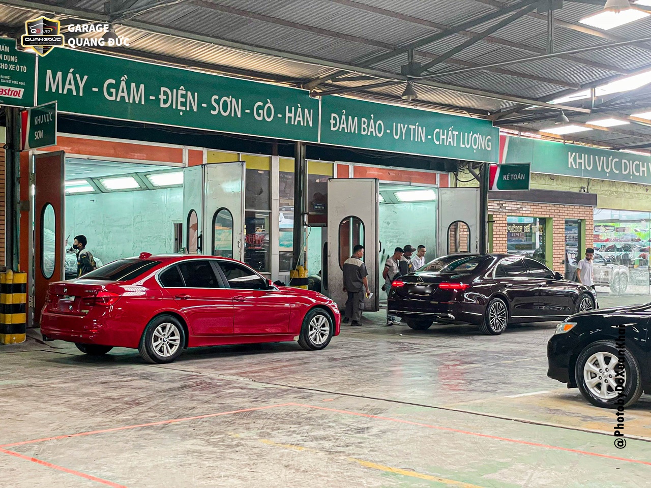 Sơn Xe Ô Tô Hạng Sang Tại Quang Đức Auto – Bảng Giá Mới Nhất 2025