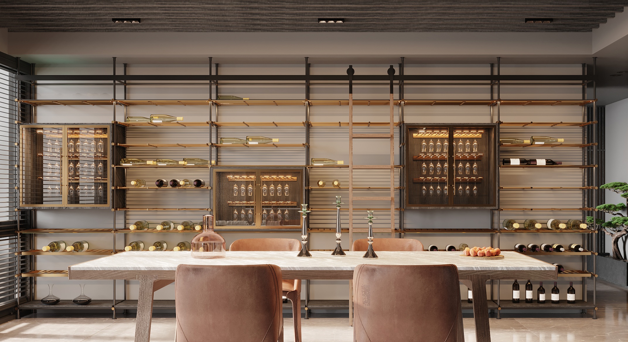 Đóng quầy bar cafe 23 Phong cách thiết kế kệ quầy bar bếp hiện đại