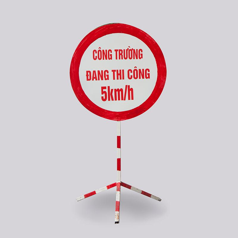 bảng cảnh báo tròn