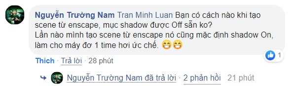 TIPS ENSCAPE: Bạn có cách nào khi tạo scene từ enscape, mục shadow được Off sẵn ko?