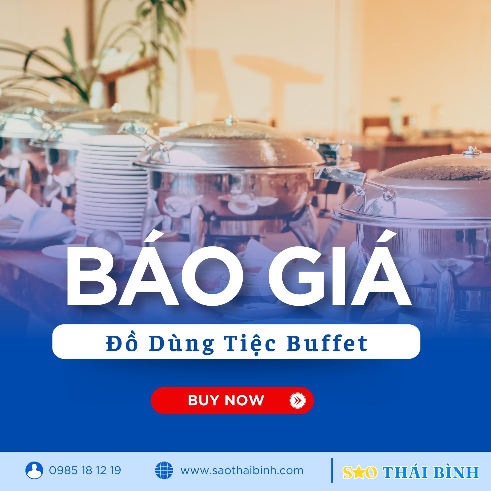 Bảng Giá Dụng Cụ Buffet Cho Nhà Hàng, Khách Sạn 2025
