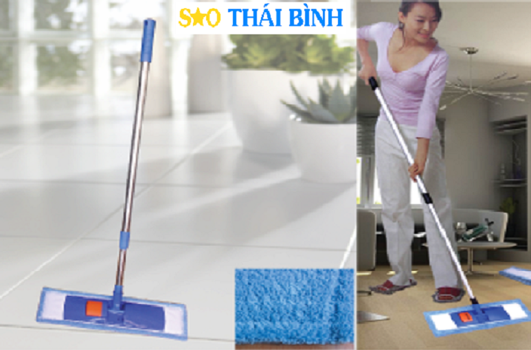 Địa chỉ bán cây lau nhà inox san hô 45cm cho khách sạn nhà nghỉ