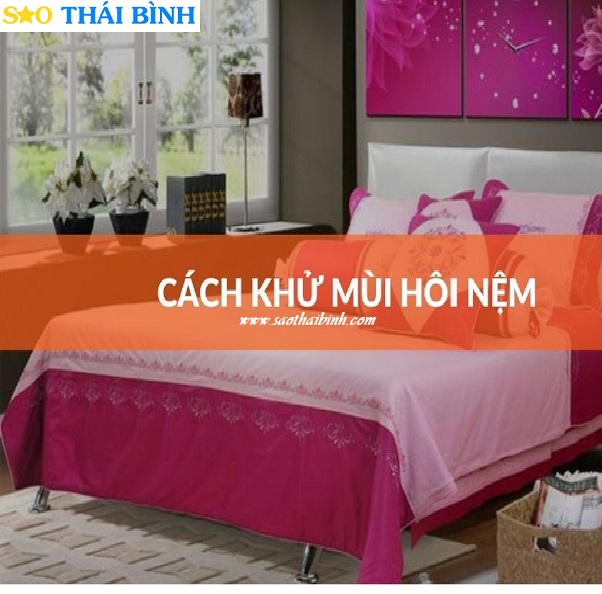 Mẹo khử mùi hôi khó chịu trên đệm